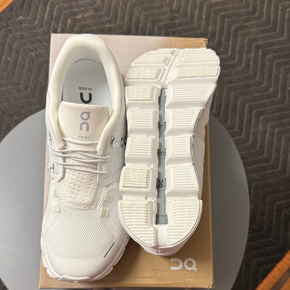 ON Cloud Women's White Sneakers